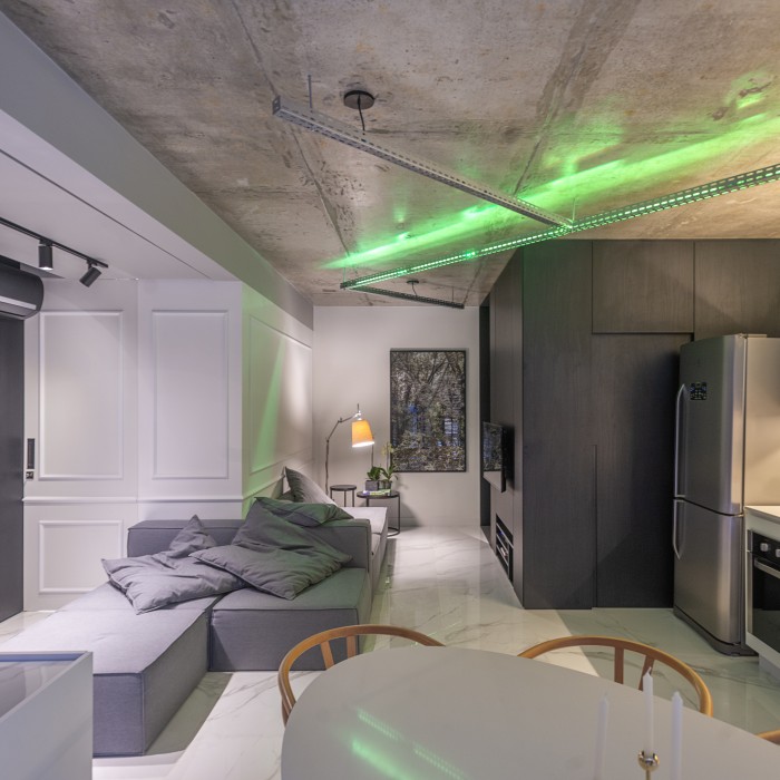 Apartamento A.R., Interiores, 
																			Residencial - Metroquadrado